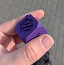 Purple voron cube